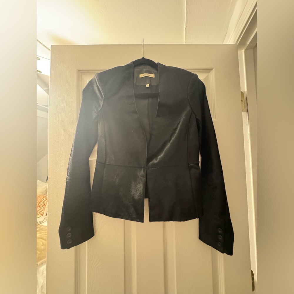 J Brand Sleek Black Women's Blazer